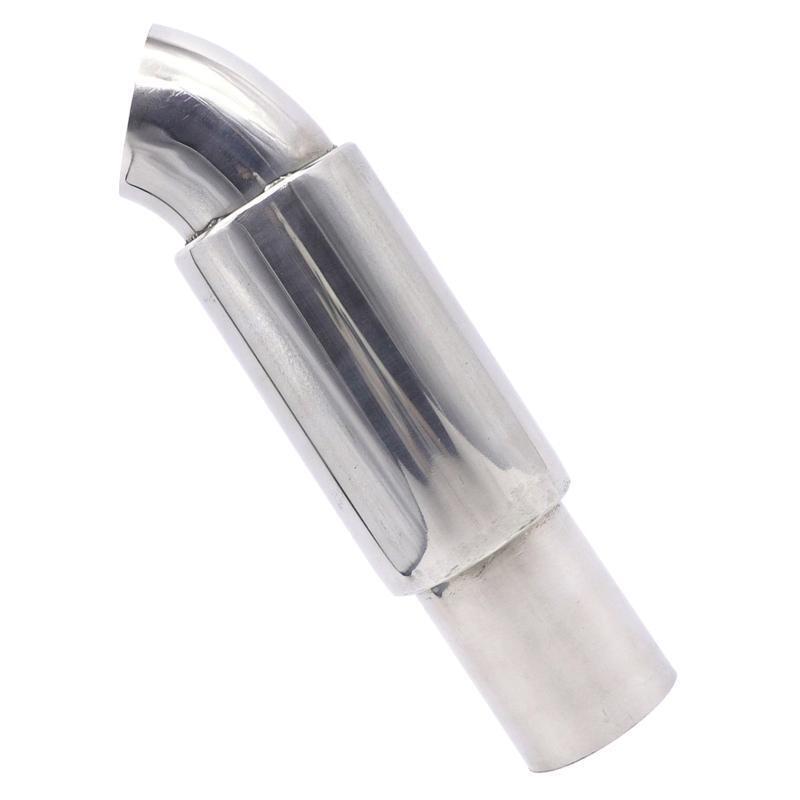 Car Exhaust Pipe Tip Rear Tail Muffler Stainless Chrome Universal Accessories