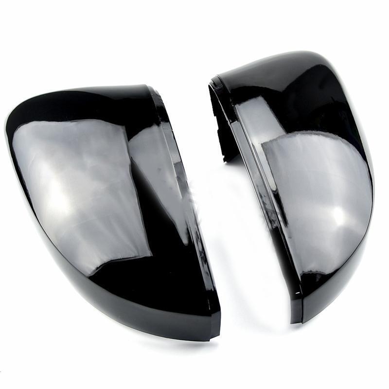 2x Rear View Side Wing Mirror Cover Trim Housing Shell for VolkswagenPolo MK5 6R