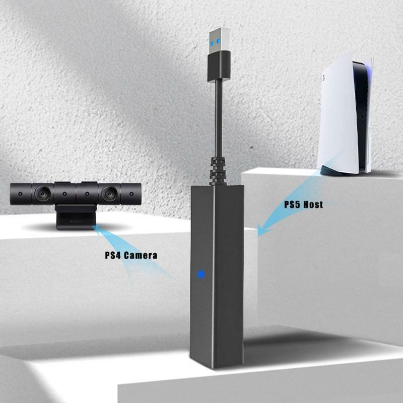 Fit for PS5 PS4,VR Connector Mini Camera Adapter USB3.0 PS Vr to PS5 Cable Adapt