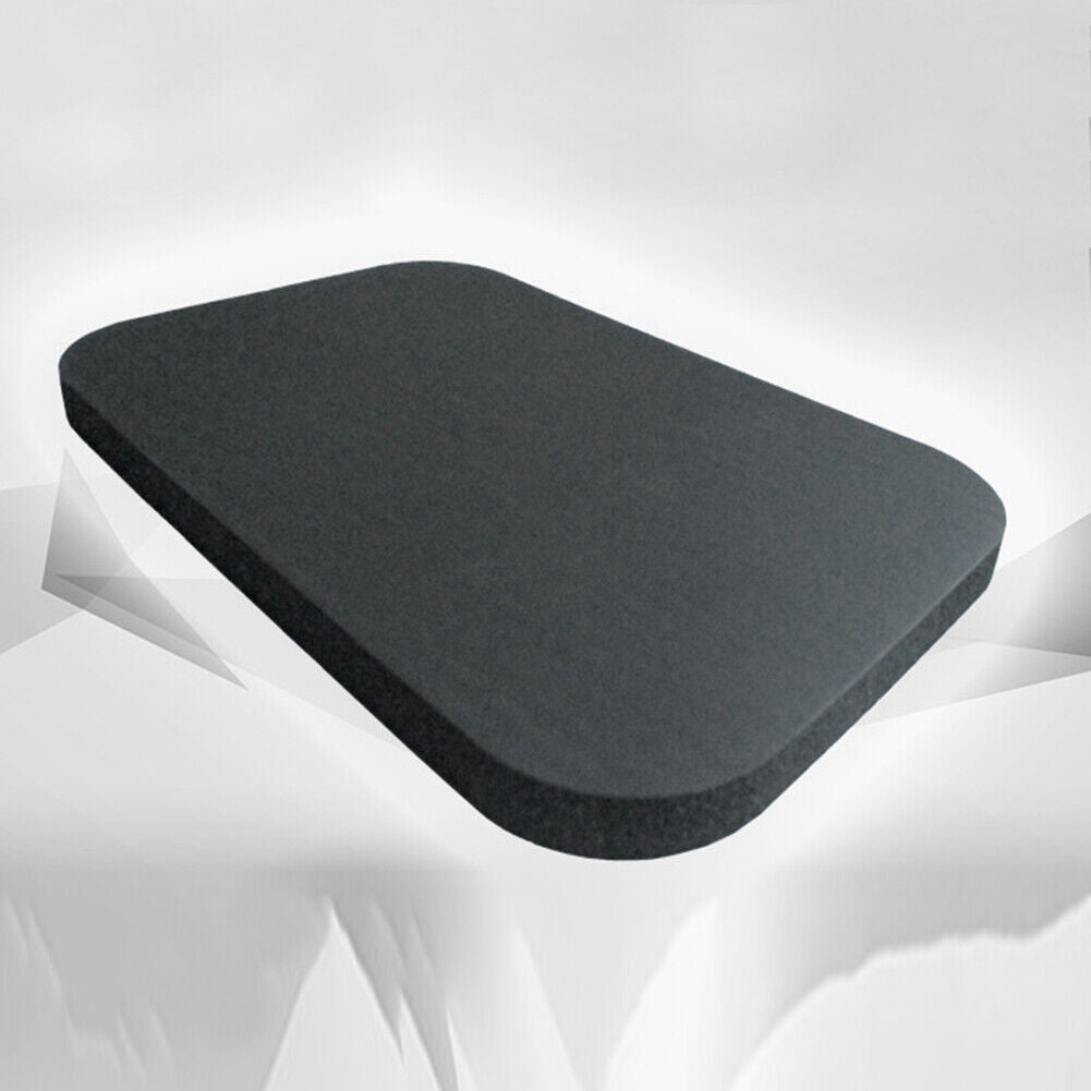Yoga Pilates Plank Workout Push-ups Mats Fitness Sports Kneeling Pad Black