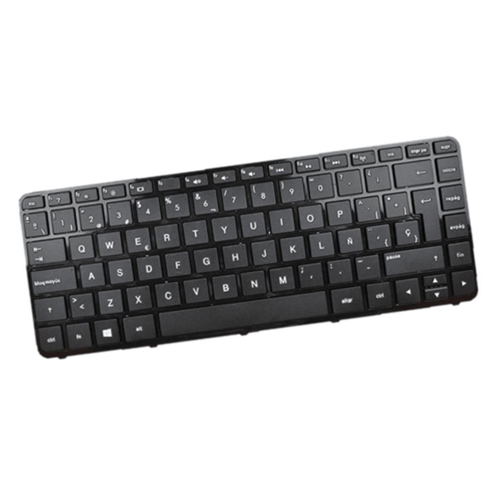 Black Replacement Spanish PC Win8 Full Keyboard For  Pavilion 14-n 14-