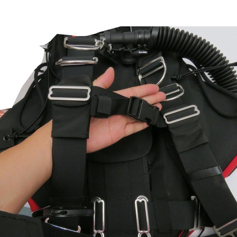Technical Scuba Dive Chest Strap Harness Webbing Nylon Sternum Strap Chest Belt
