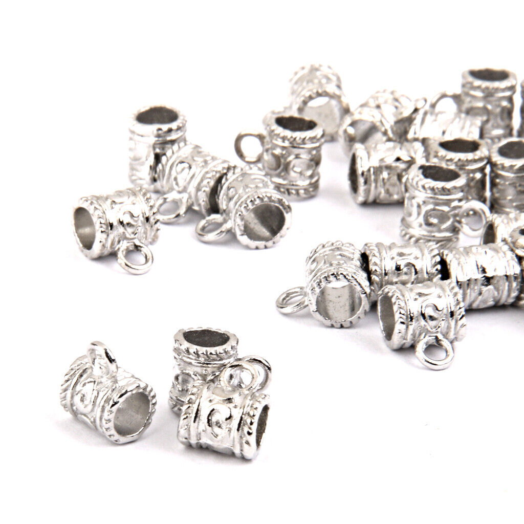 50  Tibetan  Connectors Bails  European Bead Bracelet