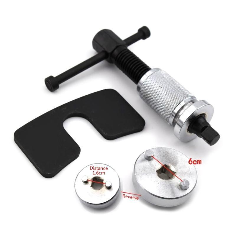 Right Handle Set Brake Caliper Wind Back Tool Handed Thread Compression Dual Pin