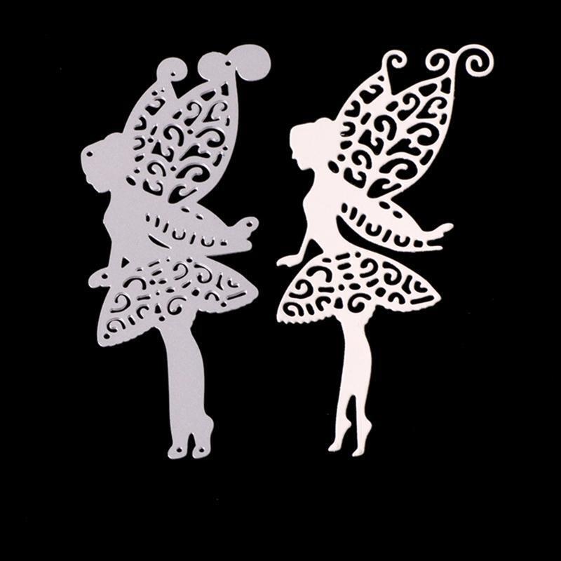 Metal Die Cuts Carbon Steel Stencils Fairy Cutting Dies for Greeting Cards