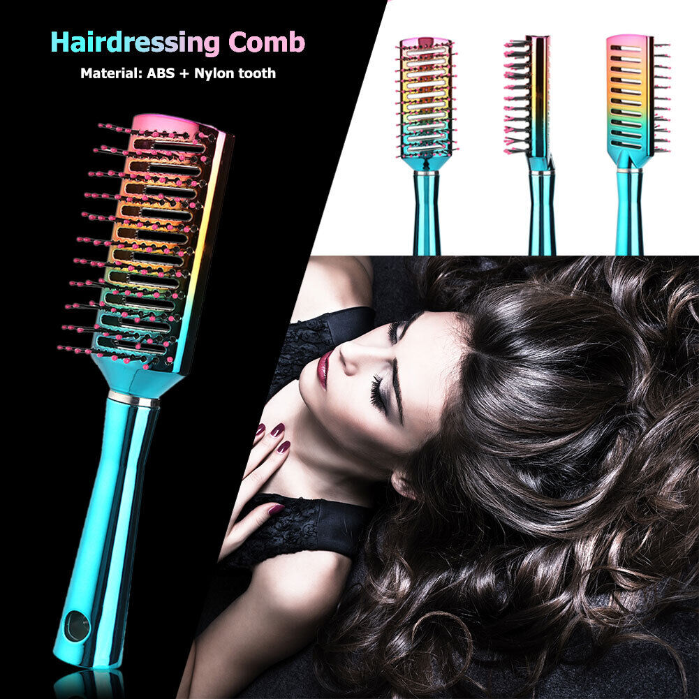 Circular Tooth Hairdressing Comb Anti-static Massage Comb Hair Styling Tool