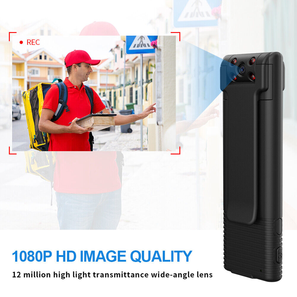 B21 1080P HD Mini Camera Pen Body Wearable DVR Voice Recording Digital Cam