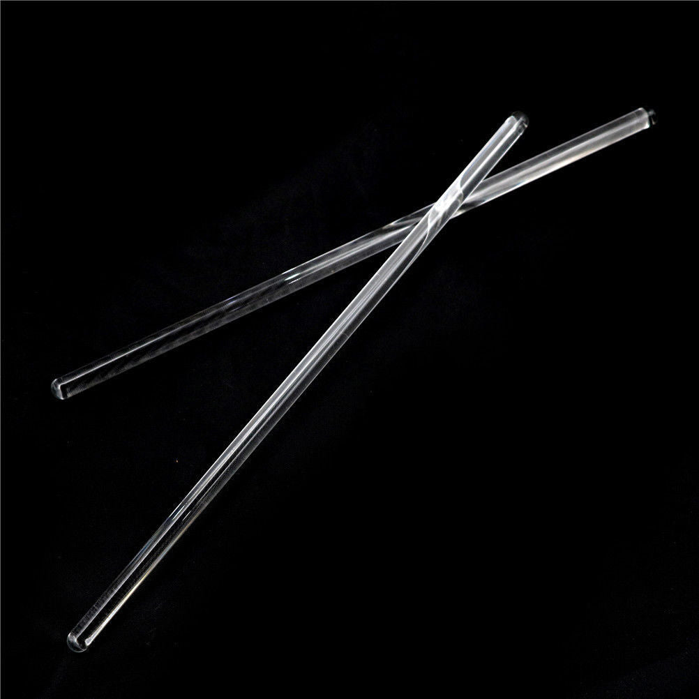 2pcs Lab Use Stir Glass Stirring Rod Laboratory Tool 6*200 Fg