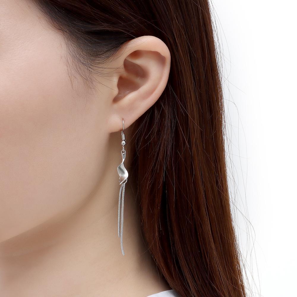 Gifts Luxury Irregular Dangle Earrings Jewelry Drop Earrings Long Tassel