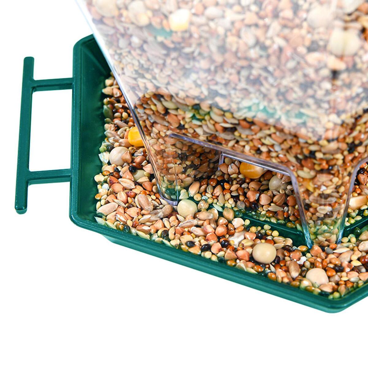Wild Bird Feeder Hanging Decoration Multi Feeder Feeding Yard Food Dispenser