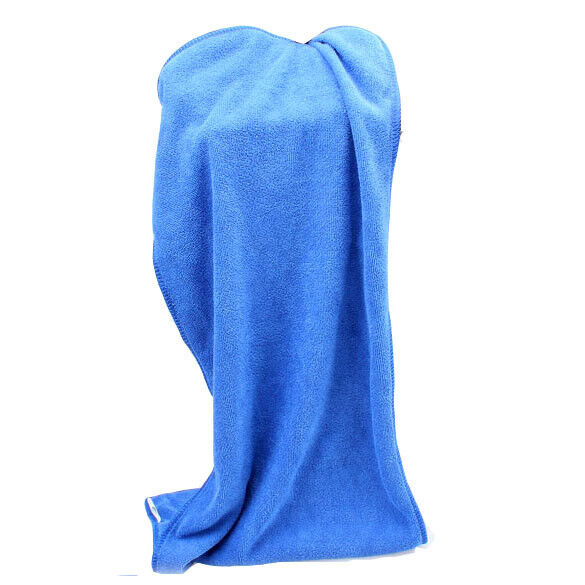 Car Wipe Cloth Auto Washing Waxing Polishing Cleaning Towel 30X70cm Blue