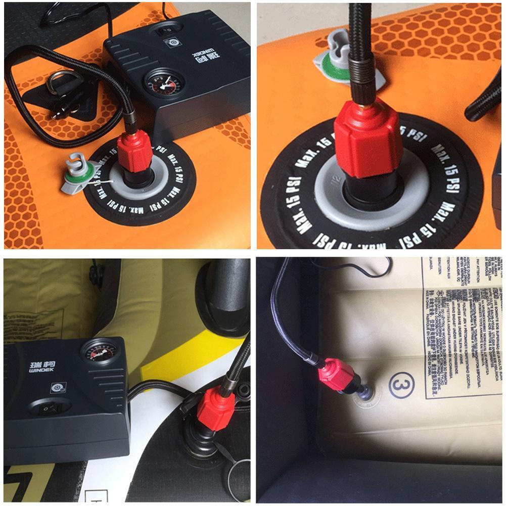 SUP Pump Adaptor Air Valve Adapter for Outdoor Canoe Kayak Surfing Tackle