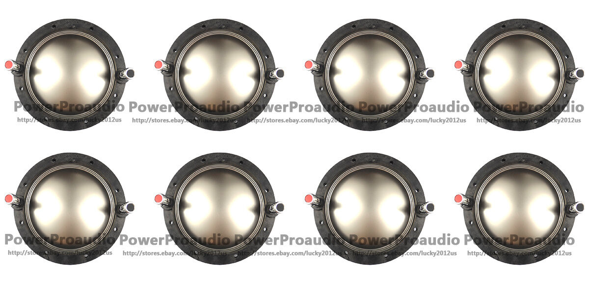 8pcs Diaphragm for Tweeter Driver Beyma CP800-TI /CP850-ND -8 Ohm