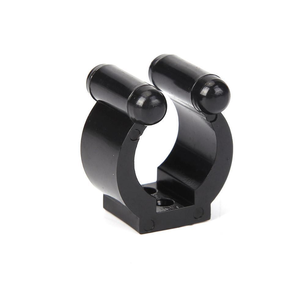 10pcs Fishing Rod Storage Clips Portable Club Pole Rack Clamps Holder (M)