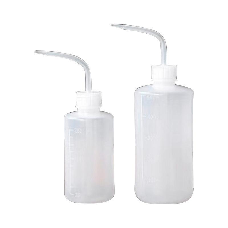 2pc Squeeze Bottles Safe Plastic Tattoo Wash Bottle Watering Tool for Laboratory