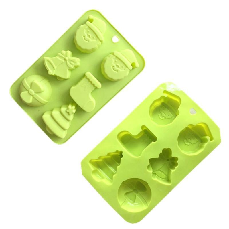 Santa Claus Decoration Silicone Beauty Molds for Home Decoration Jewelry Tool