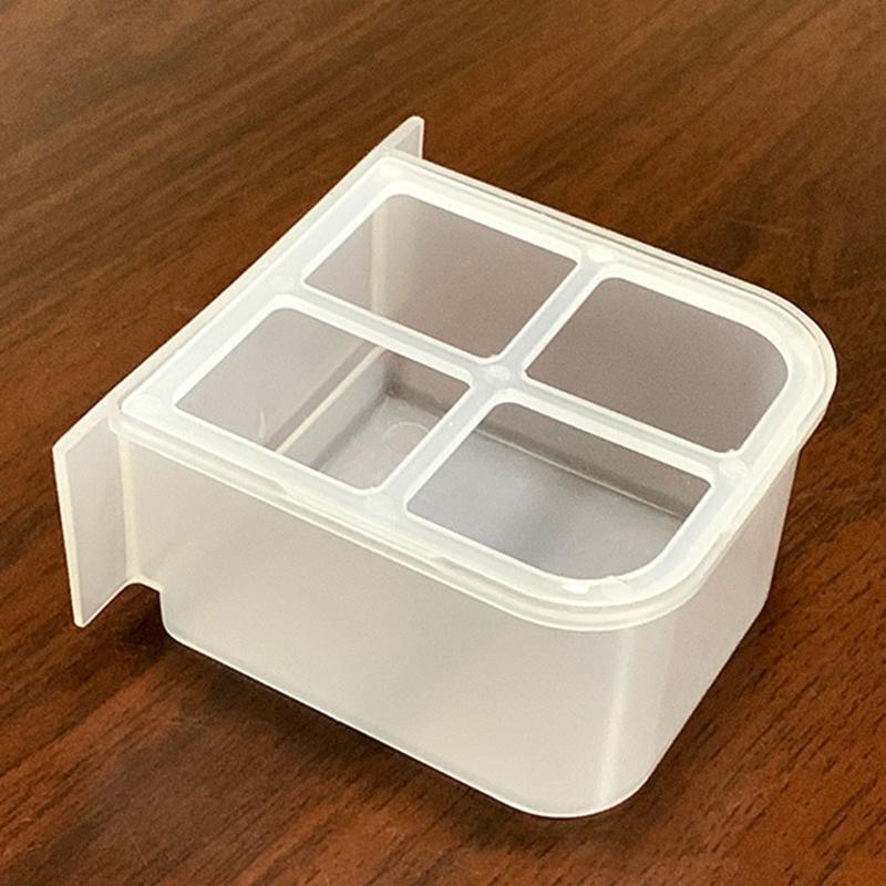 Bird Feeder for Cage Food Dispenser No Mess for Parrots Cockatiels Budgies