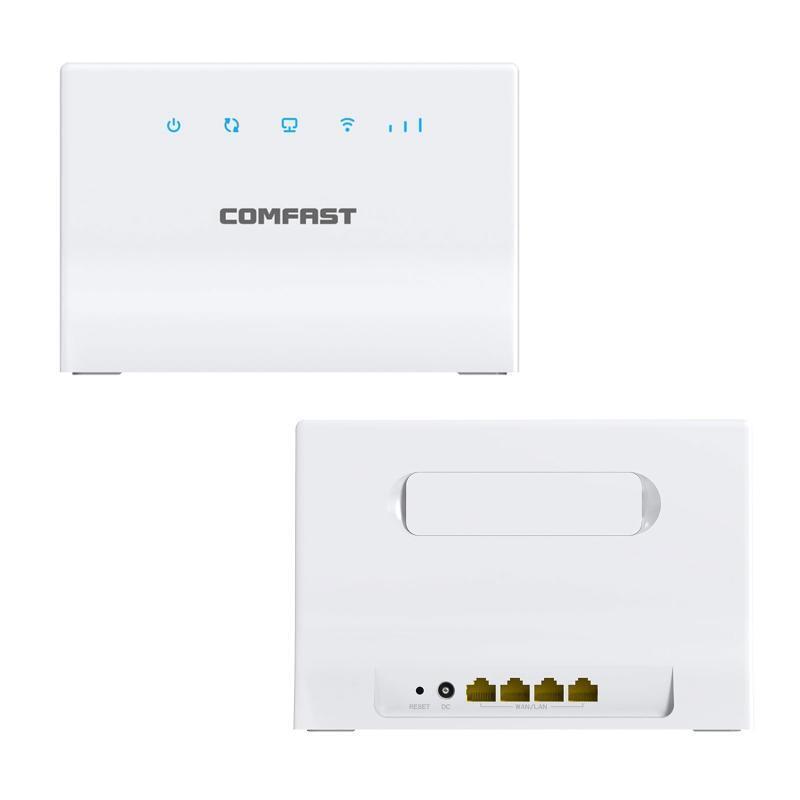 300Mbps CAT4 LTE Routers With RJ45 Port Mobile 2.4G Wifi-Router Plug and Play