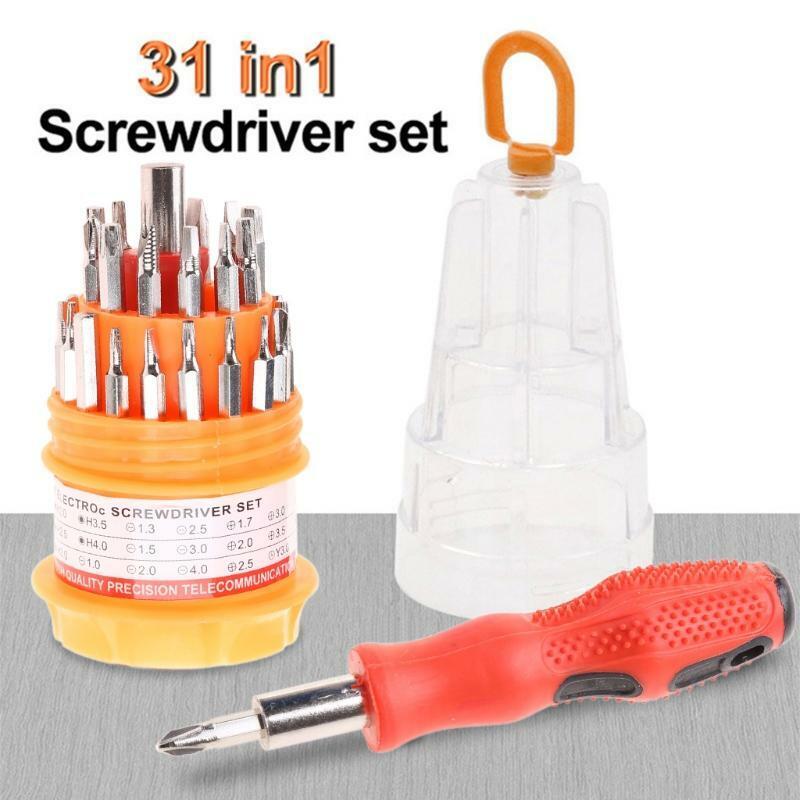31 In 1 Multifunction Magnetic Precise Manual Screwdriver Bits Set Repair Tools