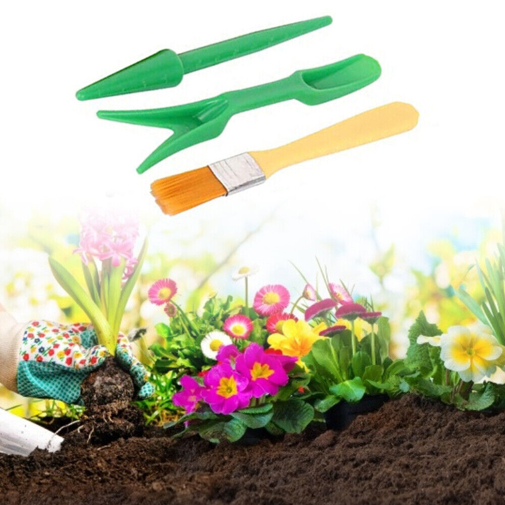 7pcs Succulent Transplanting Bonsai Seedling Drilling Garden Planter Kit