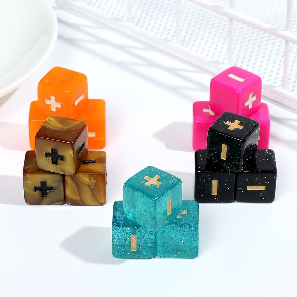 Minus Dice Two-color Dices Mathematical Operation Dice Board Game Accessories