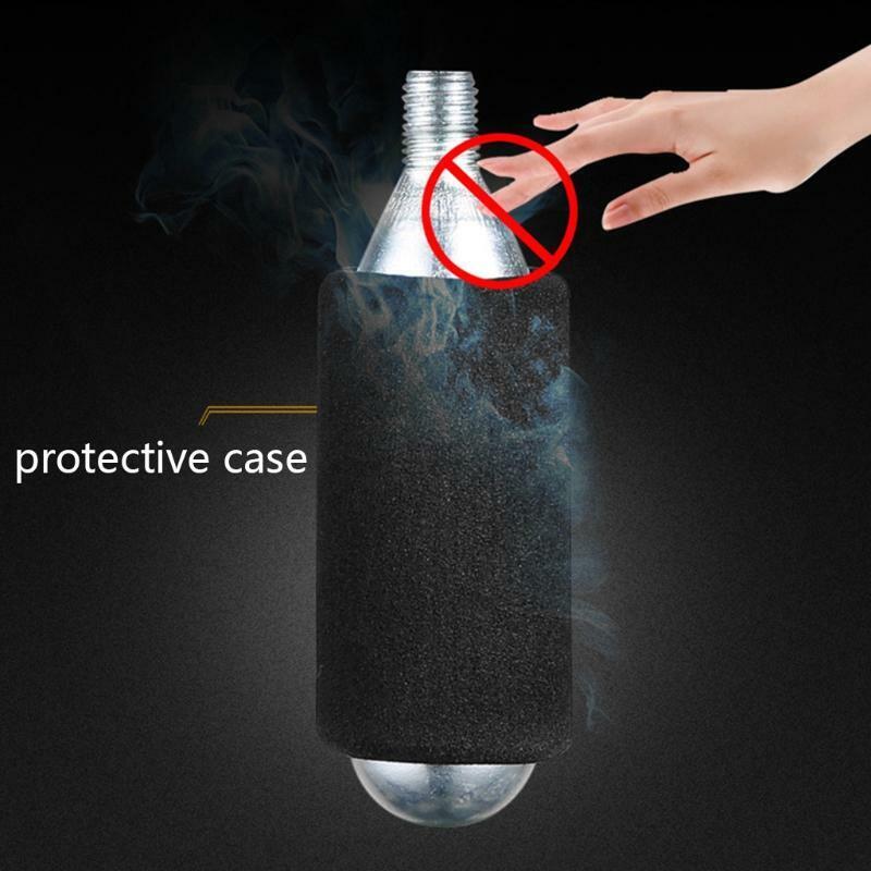 Bike Tire CO2 Mini Inflator Bicycle Cycling Pump Nozzle Cylinder Valves Adapter