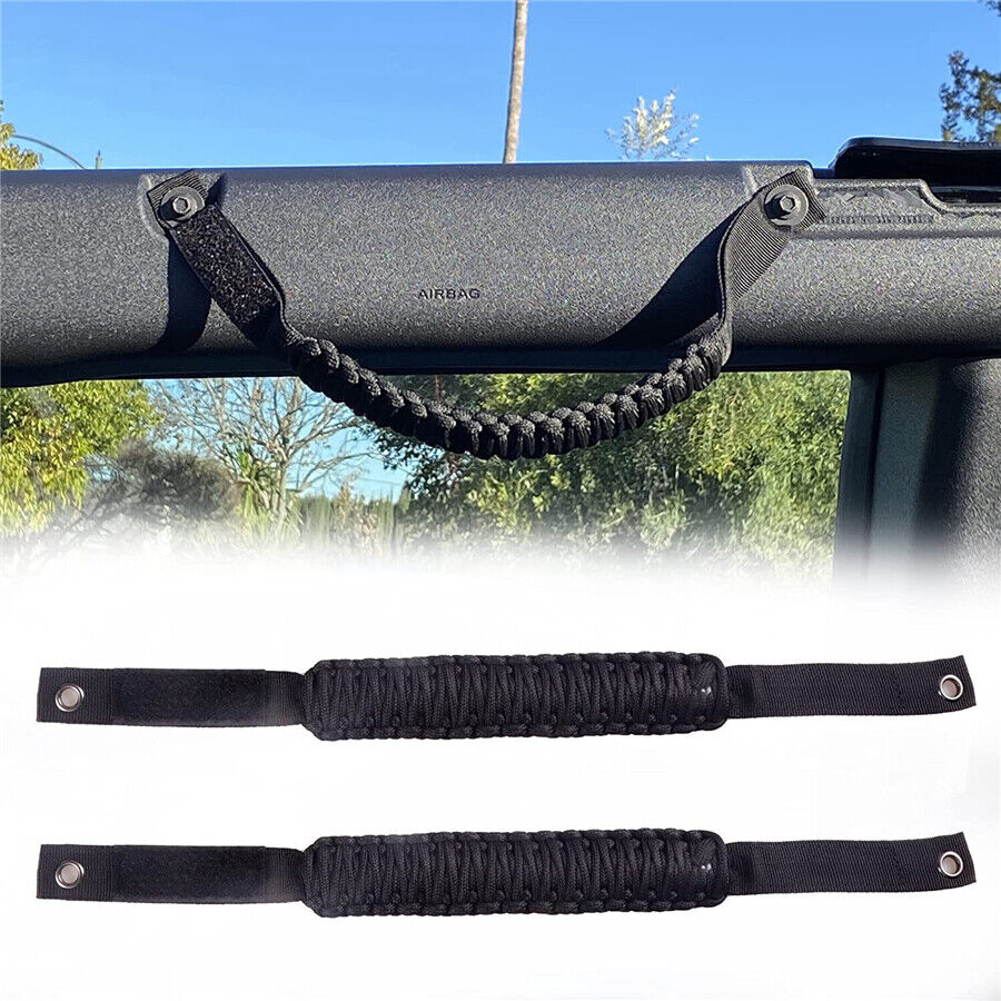 2 Pcs Non-Slip Roll Bar Grab Handles Grip Handles For Ford Bronco 2021 2022 New