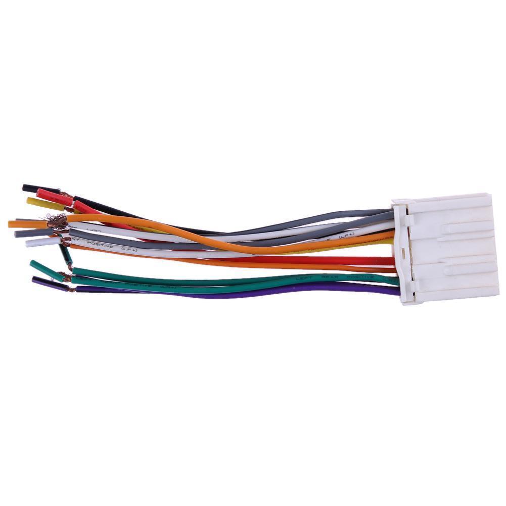 Car Stereo CD Player Wiring Harness Radio Wire Plug for Mitsubishi JOYEAR