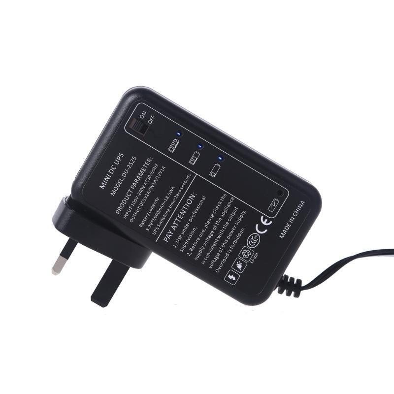 5000mAh 5V 9V 12V DC Output UPS Power Supply for WiFi Router Moderm LED Lamp Fan