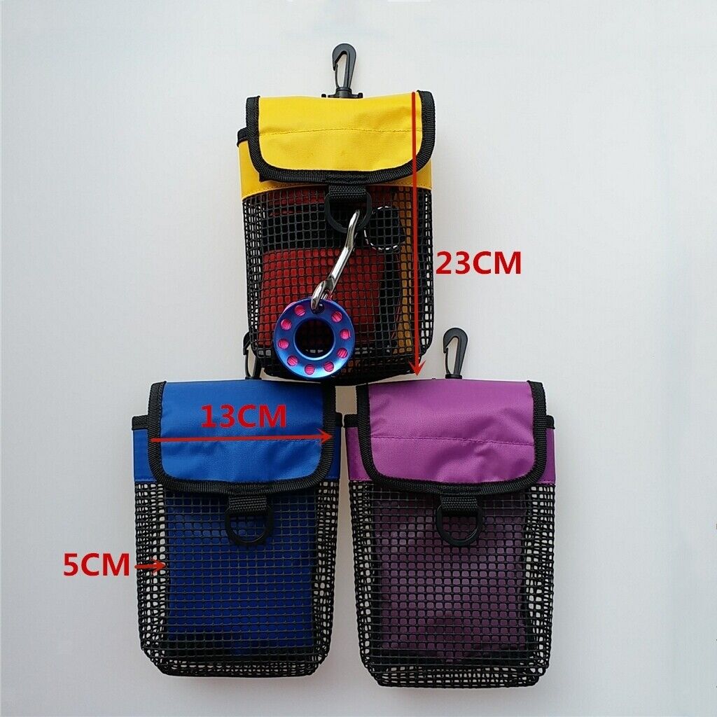 gear pouch for Scuba Diving  & SMB safety sign  Gear Yellow