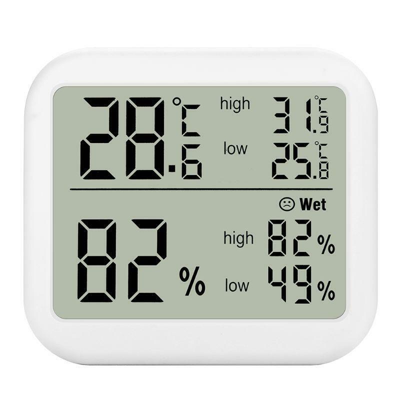 Digital Thermometer Humidity Monitor ? & ? Max Min Record for Home Greenhouse