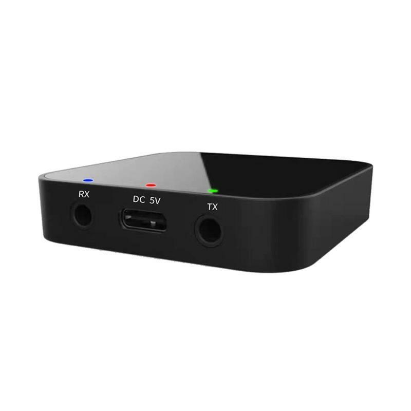New 5.0 Bluetooth-compatible Transmitter Receiver 3.5mm AUX for Computer Car PC