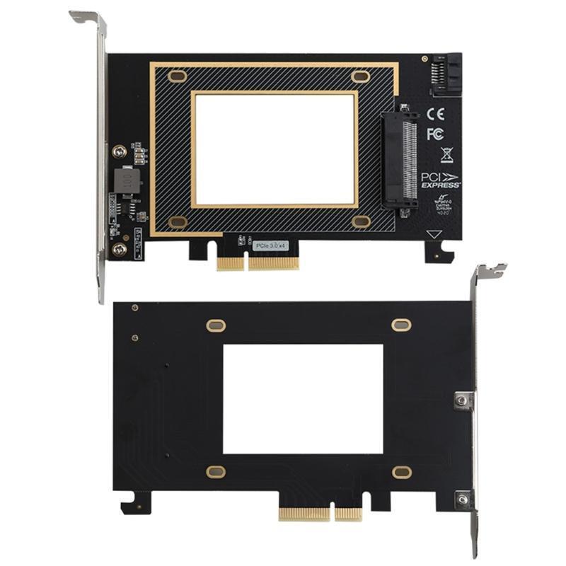 PCIE X16 to U.2 SFF8639 2.5-inch NVMe SSD Adapter Riser Card Pci-e HDD Converter
