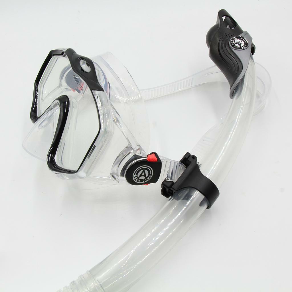 2Pcs Universal Dive Snorkel Clip Keeper Retainer Breath Tube Holder Clamp