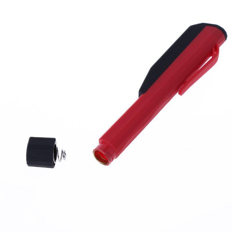 1PC Mini 6 LED Inspection Light Pen Size Pocket Lamp Clip Work Torch Flashlight