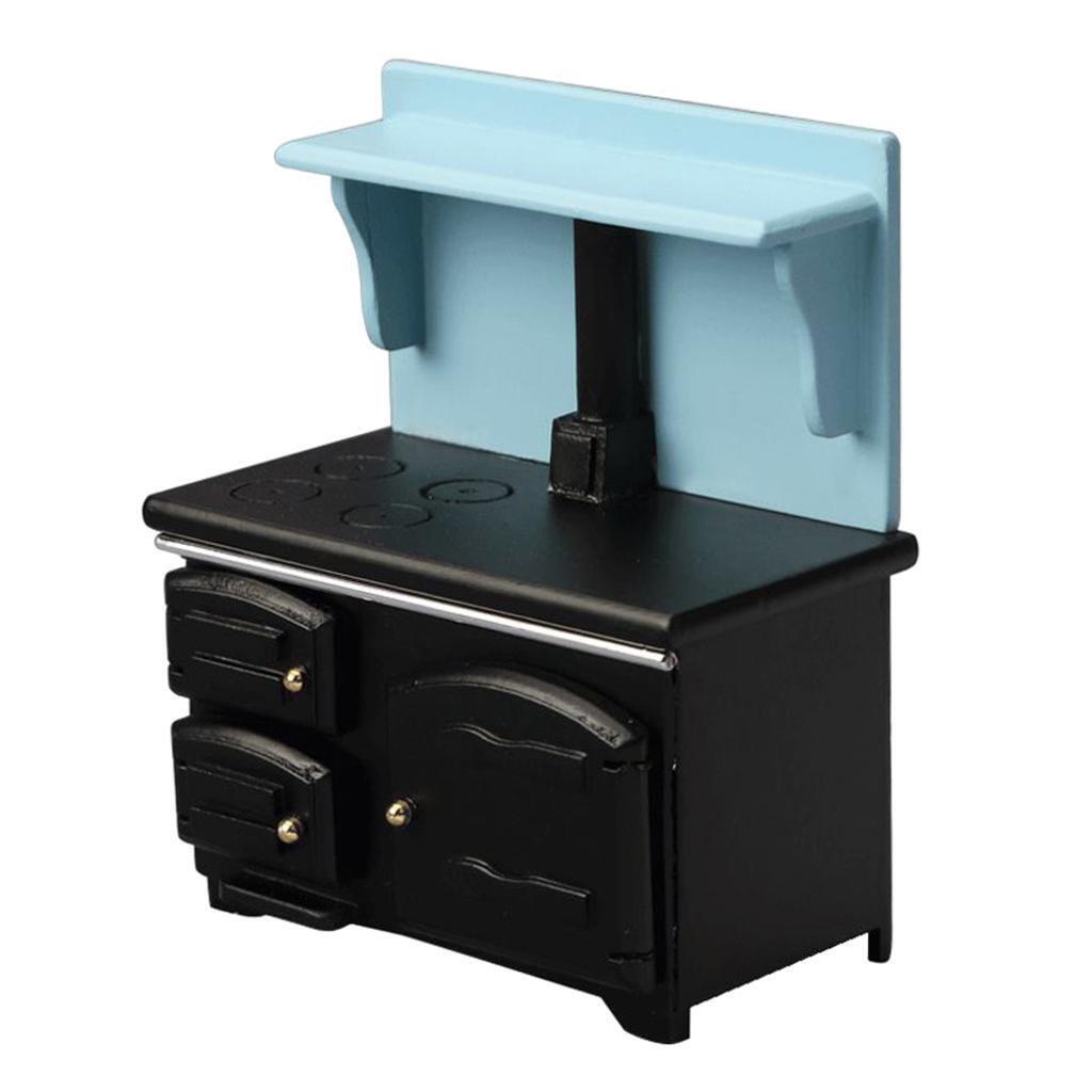 1/12 Scale  House Furniture Stove Decoration Pretend  Play