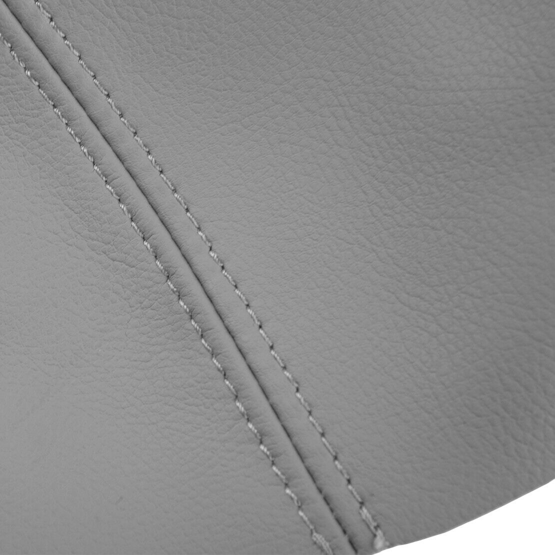 Gray Leather Center Console Armrest Lid Pad Cover Fit For Volvo S80 1999-2006