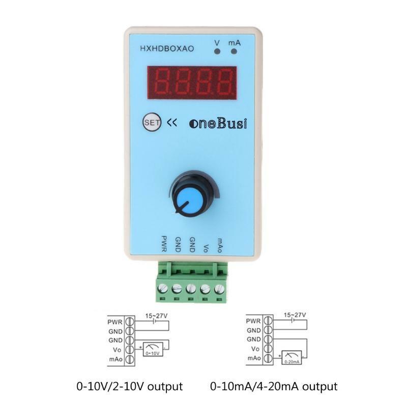 Signal Generator Analog Simulator Adjustable Output 0-10V/2-10V 0-20mA/4-20mA