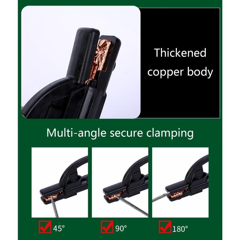 Insulated Copper Welding Clamp Welding Electrode Holder for Building Decoration