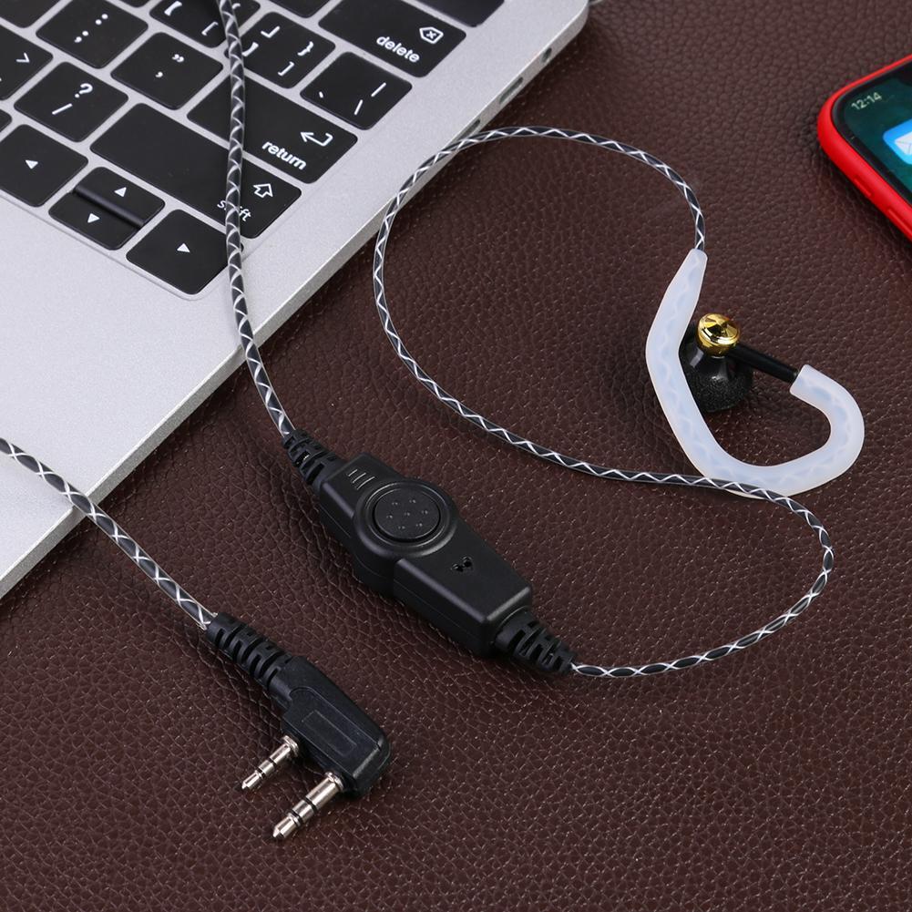 Earphone Earpiece K-type 2Pin for Kenwood KPG Baofeng UV 5R Walkie-talkie