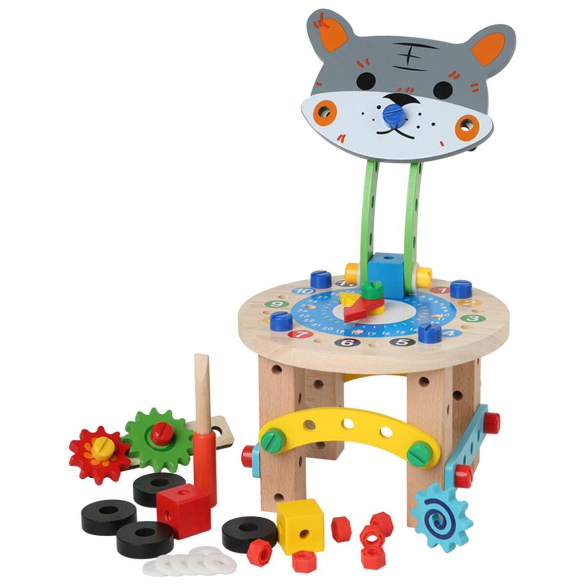 Wooden Montessori   Variety Nut for Toddlers Preschool