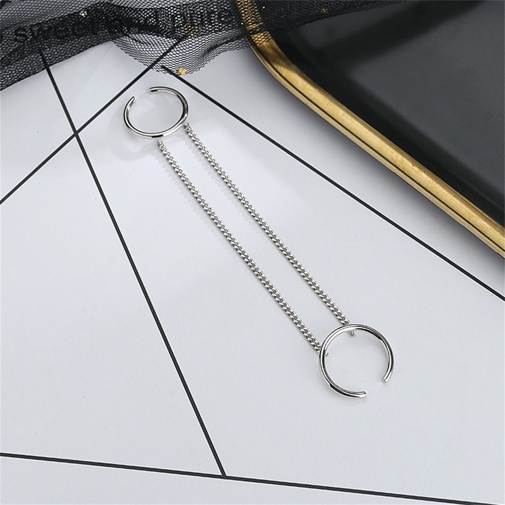 Wedding Birthday Gifts Punk Rock Chain Ring Jewlery Accessories Two-Finger Ring
