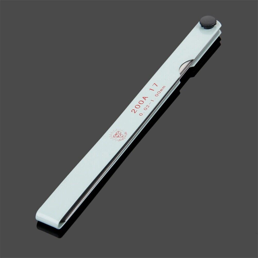 HOT 1 Set Metric Feeler Filler Gauge with 17 Blades Valves Tappets Measure Tool