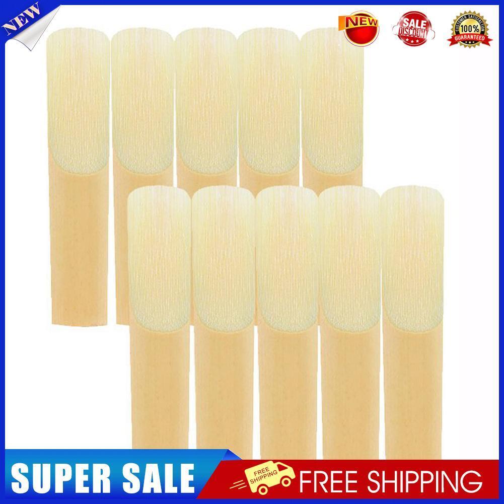 10pcs Eb Alto Saxophone Reeds Strength 2.5 Sax Woodwind Instrument Parts