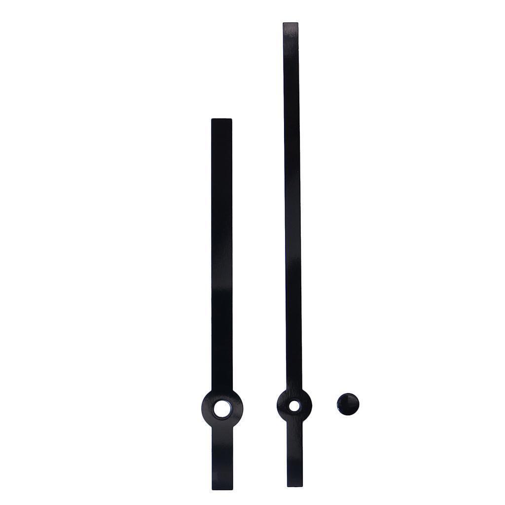 Black Quartz DIY  Clock Movement Mechanism Repair Accessories Kit