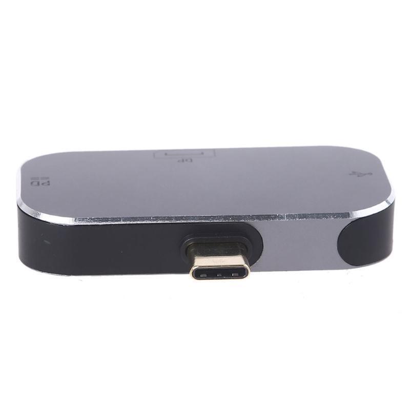 Mini Cellphone Converter Type C to DP USB2.0 Converter Tablet Charging Adapter