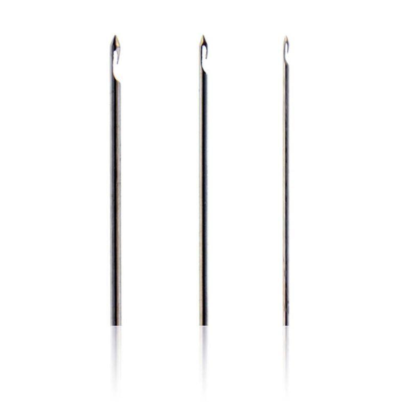 Tambour Hook with 3 Needles 70 90 100 Embroidery Tools Sequins Bead Neddle Tool