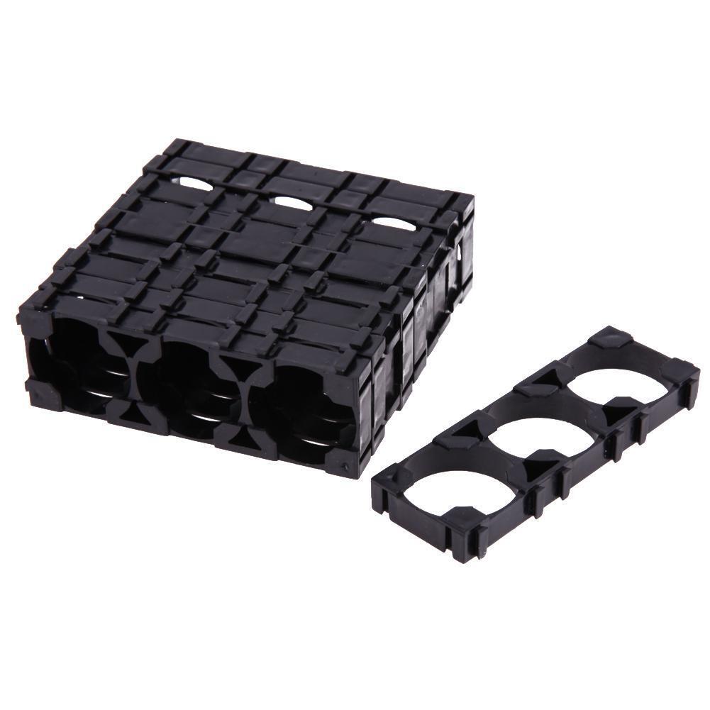 10Pcs 26650 3x  Lithium Battery Triple Holder Bracket For Diy Battery Pack