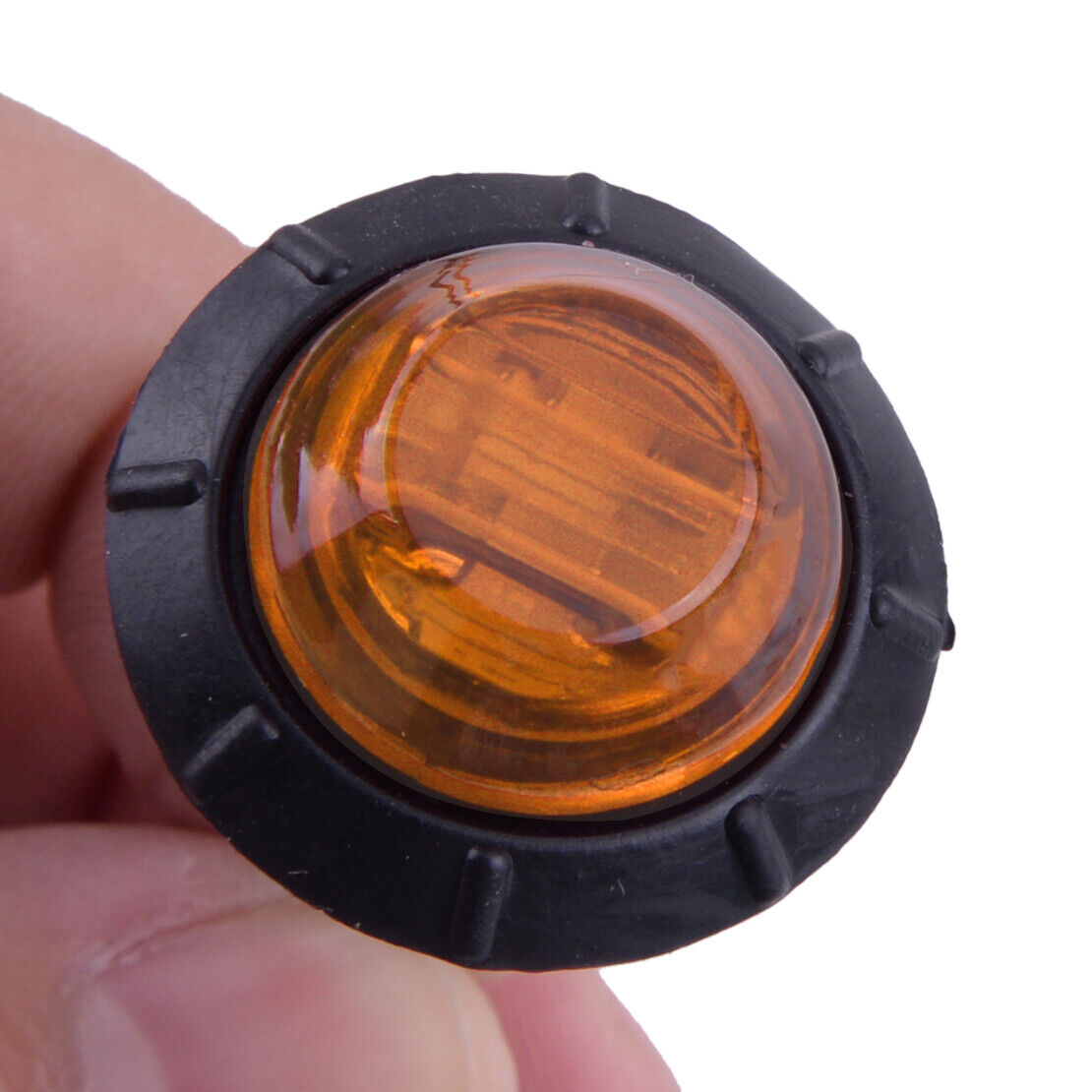10pcs 12V 3/4" LED Bullet Round Side Marker Lights for Truck Trailer RV
