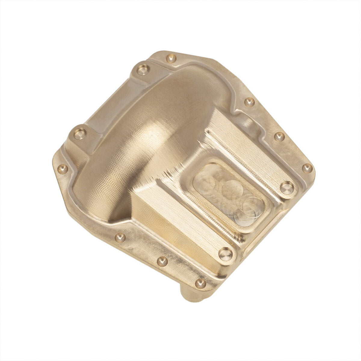 1/6 Brass Bridge Cover For 1/6 Axial SCX6 Jeep Wrangler AXI05000 RC Crawler Car